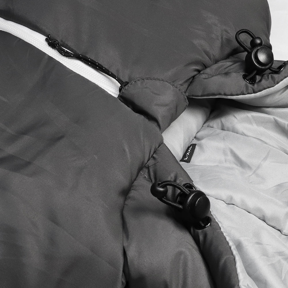 Grey Sleevless Sleeping Bag Jacket L-XXL