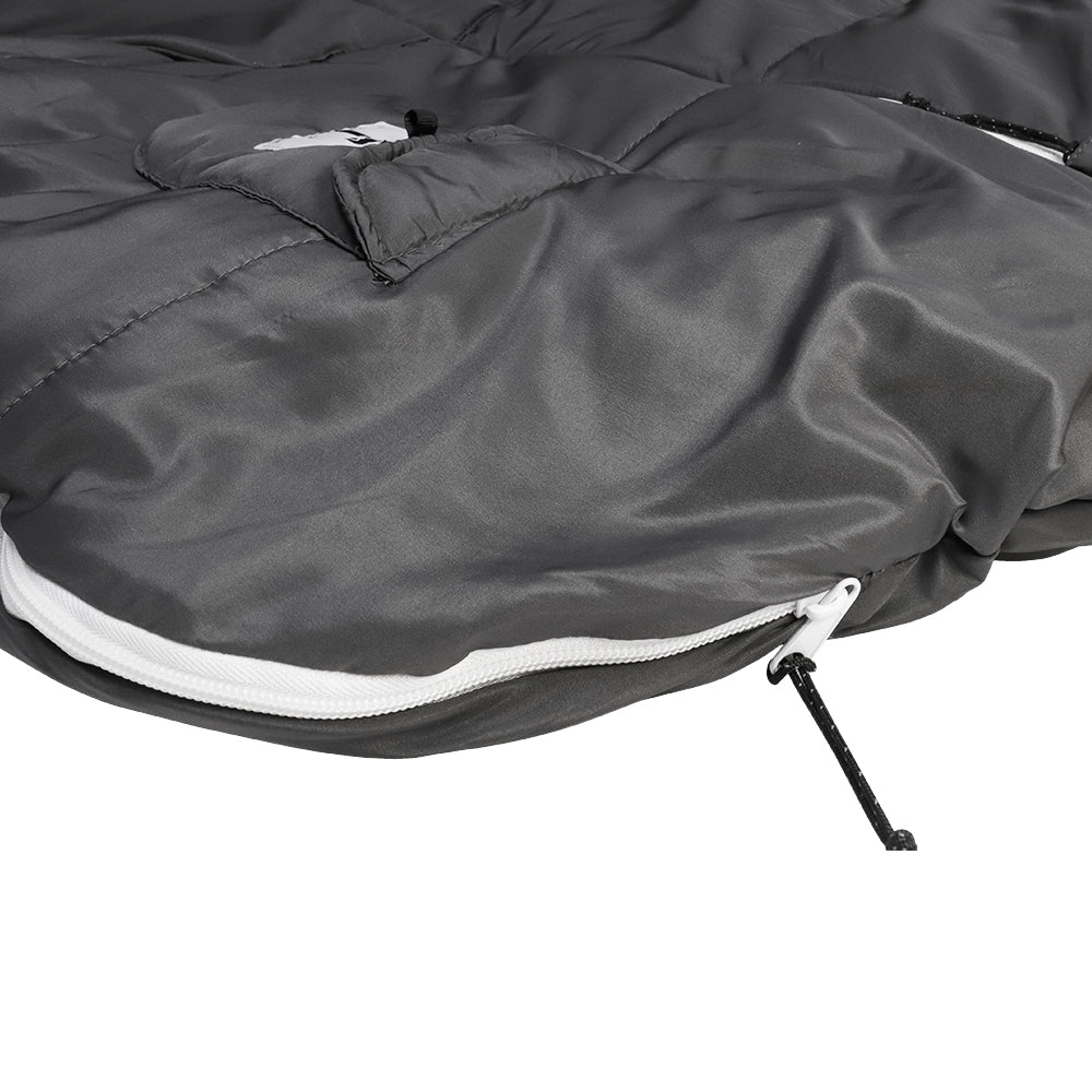 Grey Sleevless Sleeping Bag Jacket L-XXL