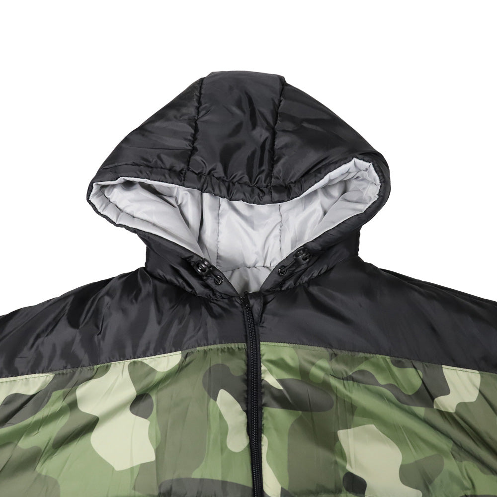 Camo Long Sleeve Sleeping Bag Jacket L-XXL
