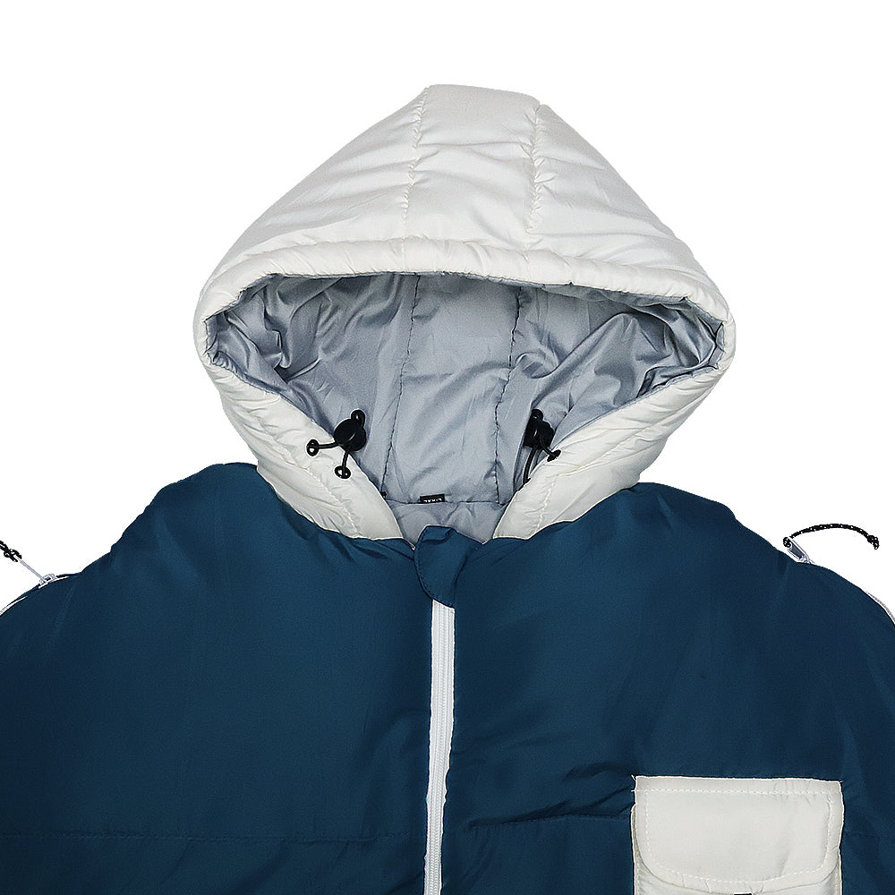 Navy and White Wearable Sleeping Bag